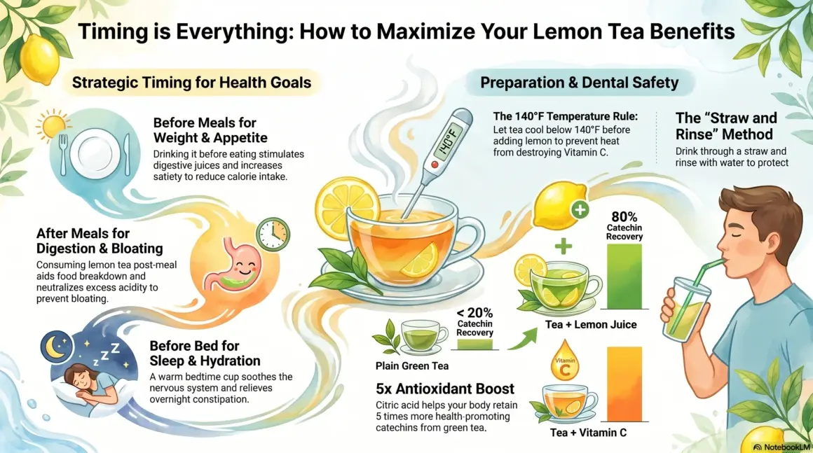 Best Time to Drink Lemon Tea for Maximum Benefits