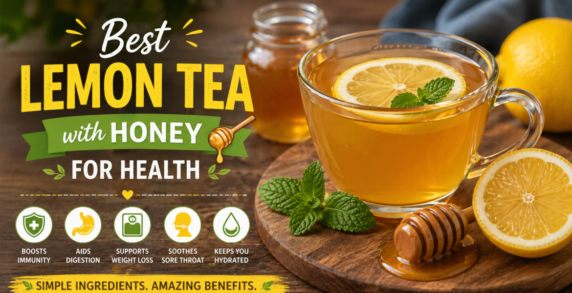 Best Lemon Tea Recipe with Honey for Health