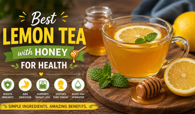 Best Lemon Tea Recipe with Honey for Health