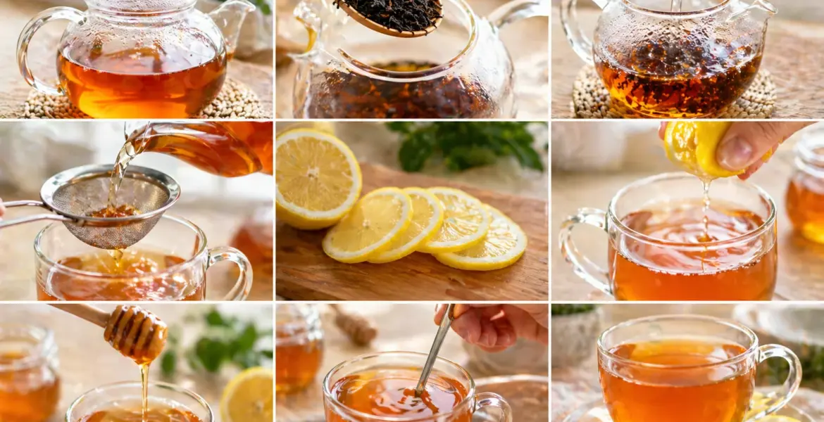 How to Make Lemon Tea Without Bitterness