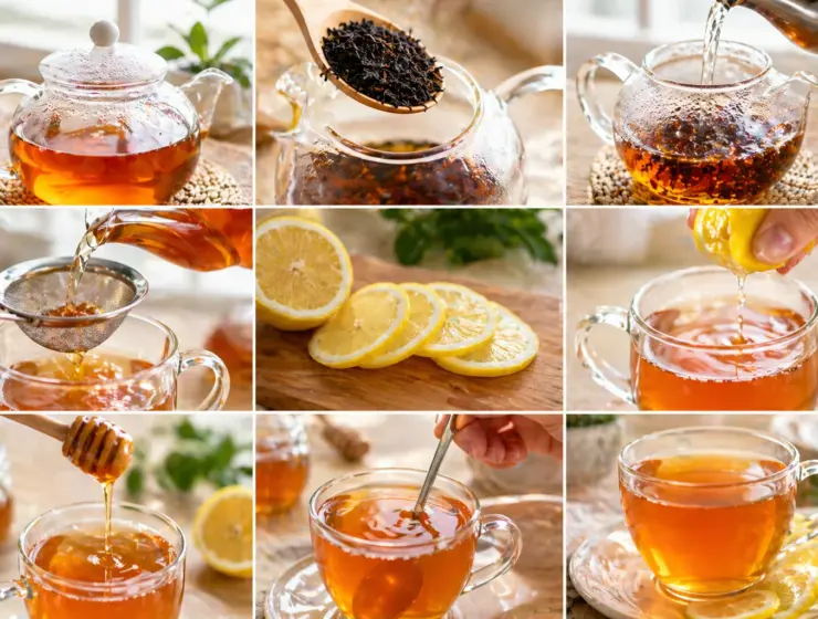 How to Make Lemon Tea Without Bitterness