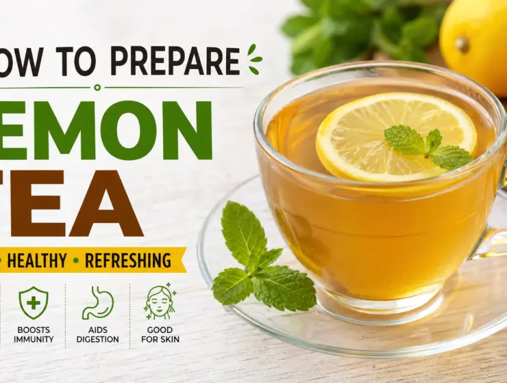 How to prepare lemon tea