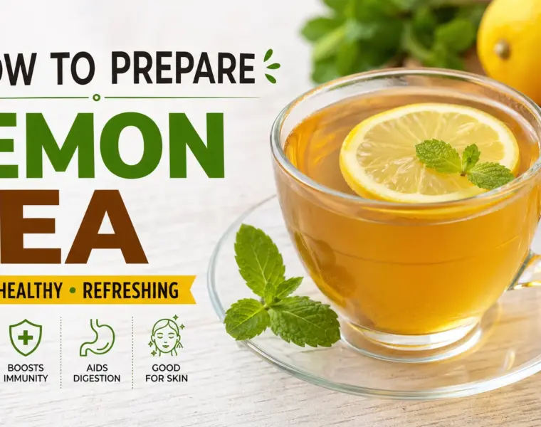 How to prepare lemon tea