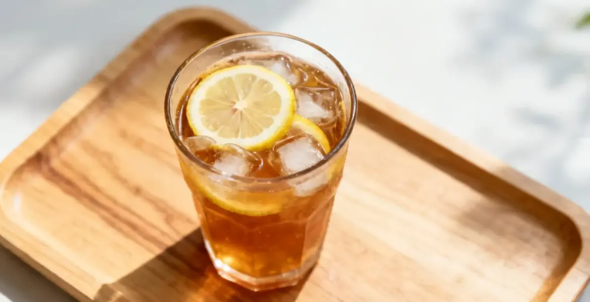 iced lemon tea