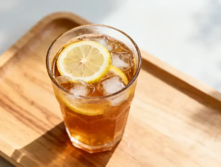 iced lemon tea