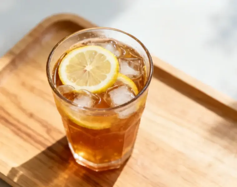 iced lemon tea