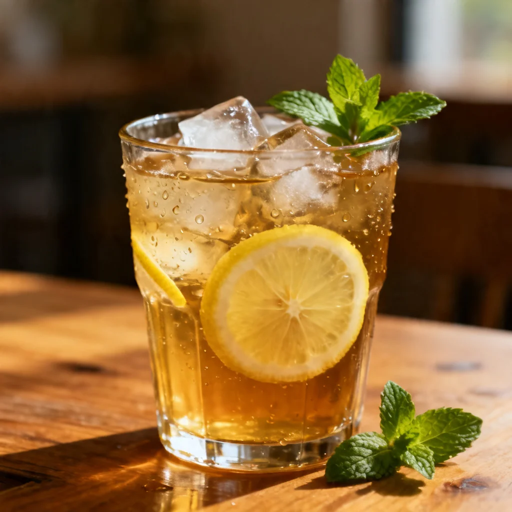 iced lemon tea 