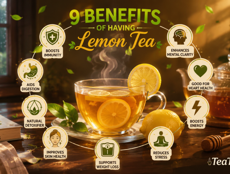 9 Benefits of Having Lemon Tea