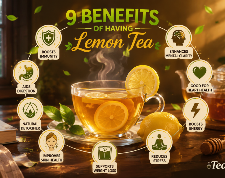 9 Benefits of Having Lemon Tea