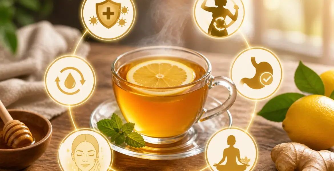Benefits of Lemon Tea in The Morning