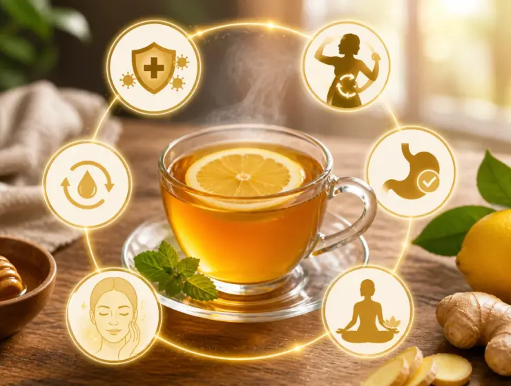 Benefits of Lemon Tea in The Morning