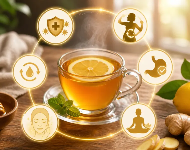Benefits of Lemon Tea in The Morning