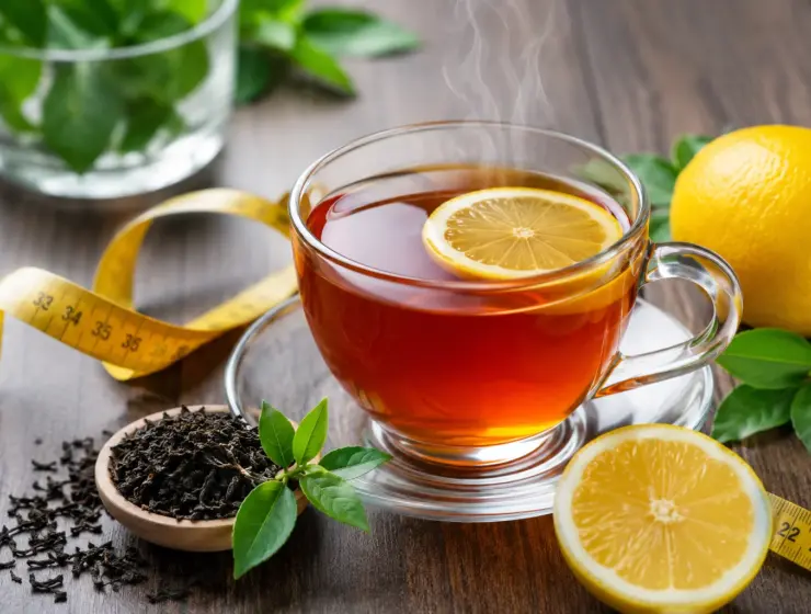 Black Tea With Lemon for Weight Loss