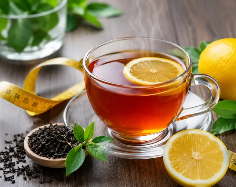 Black Tea With Lemon for Weight Loss