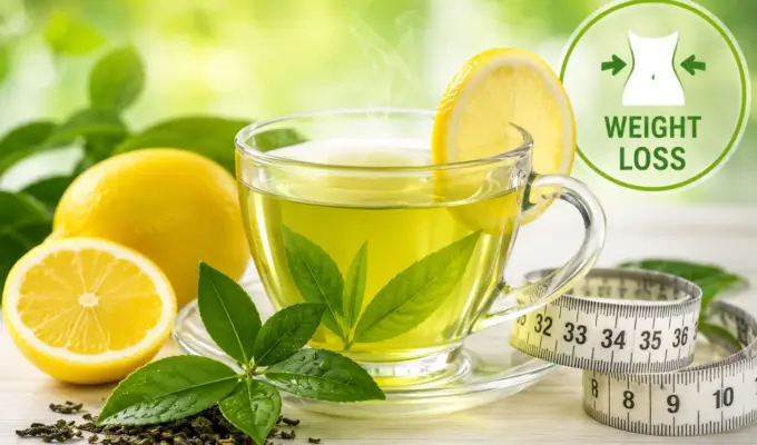 Green Tea With Lemon for Weight Loss