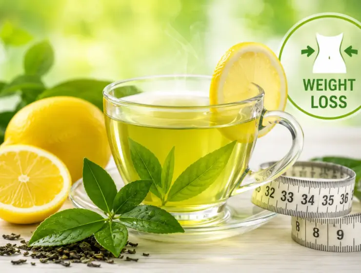 Green Tea With Lemon for Weight Loss