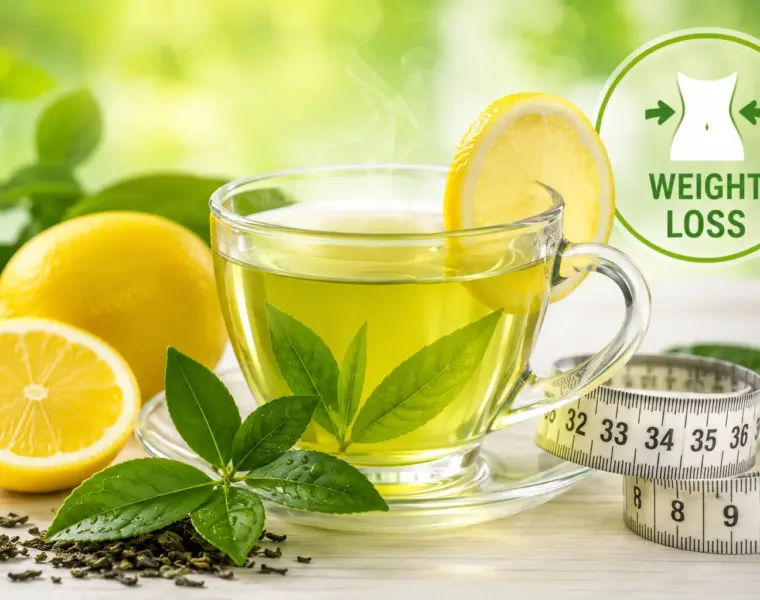 Green Tea With Lemon for Weight Loss