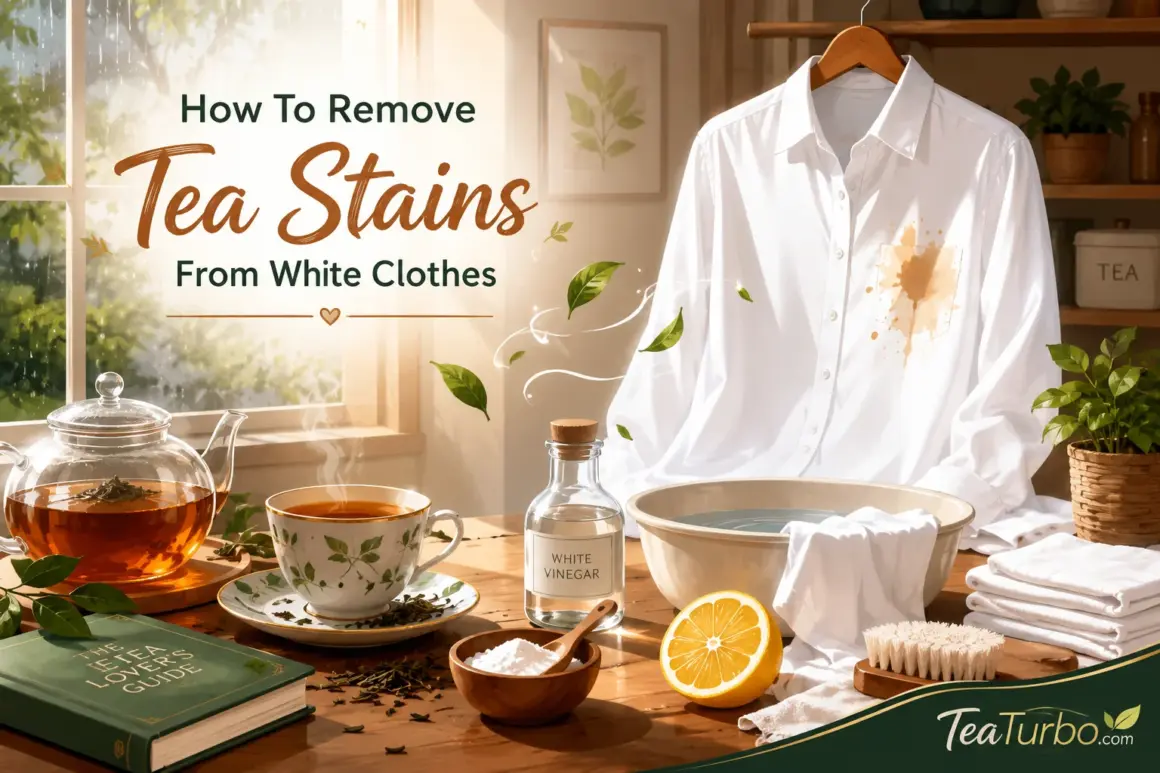 How To Remove Tea Stains From White Clothes