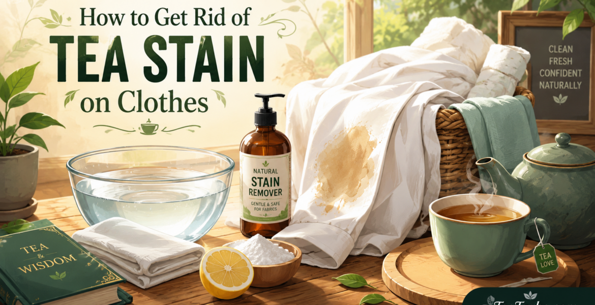 How to Get Rid of Tea Stain on Clothes