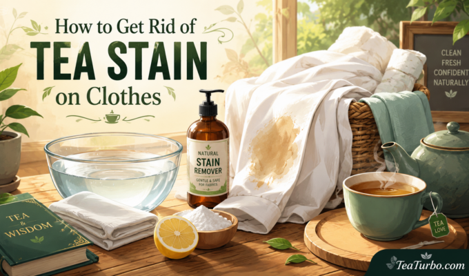 How to Get Rid of Tea Stain on Clothes