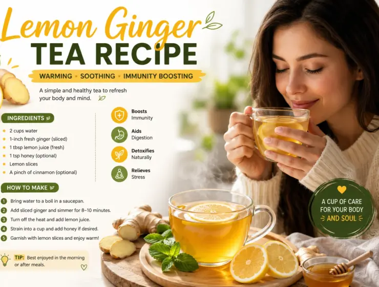 Lemon Ginger Tea Recipe