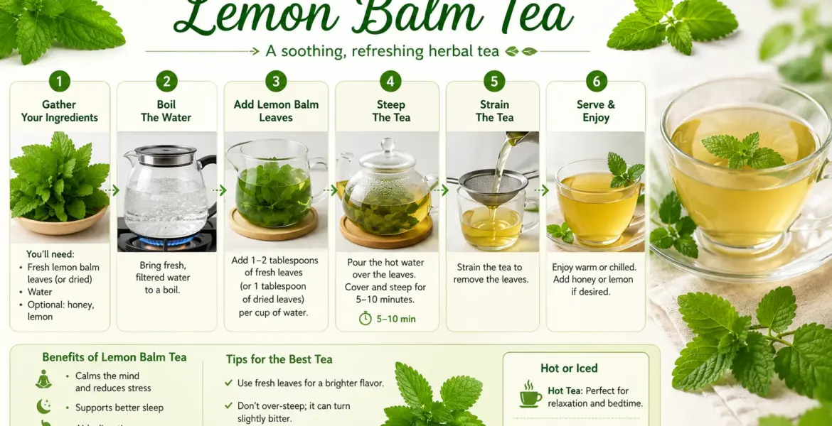 Make Lemon Balm Tea