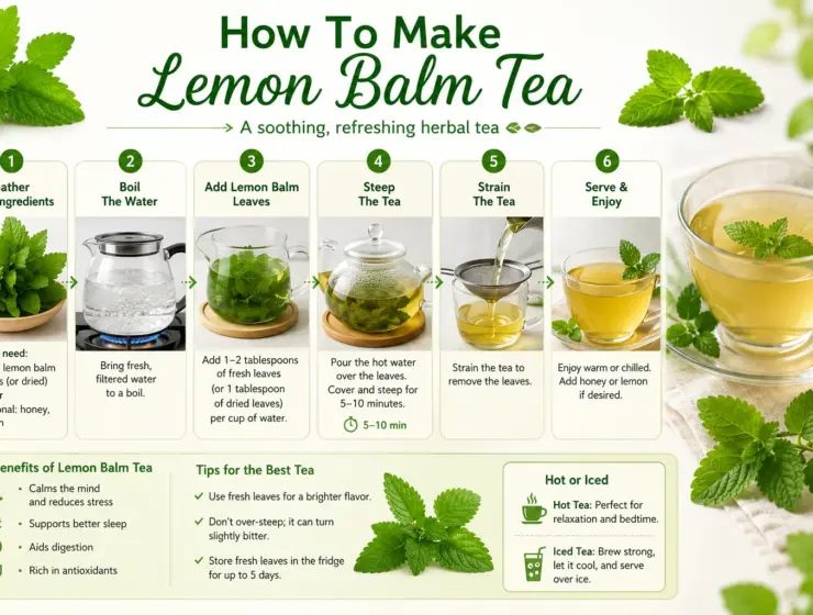 Make Lemon Balm Tea
