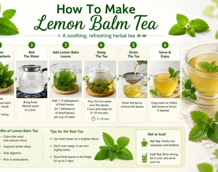 Make Lemon Balm Tea