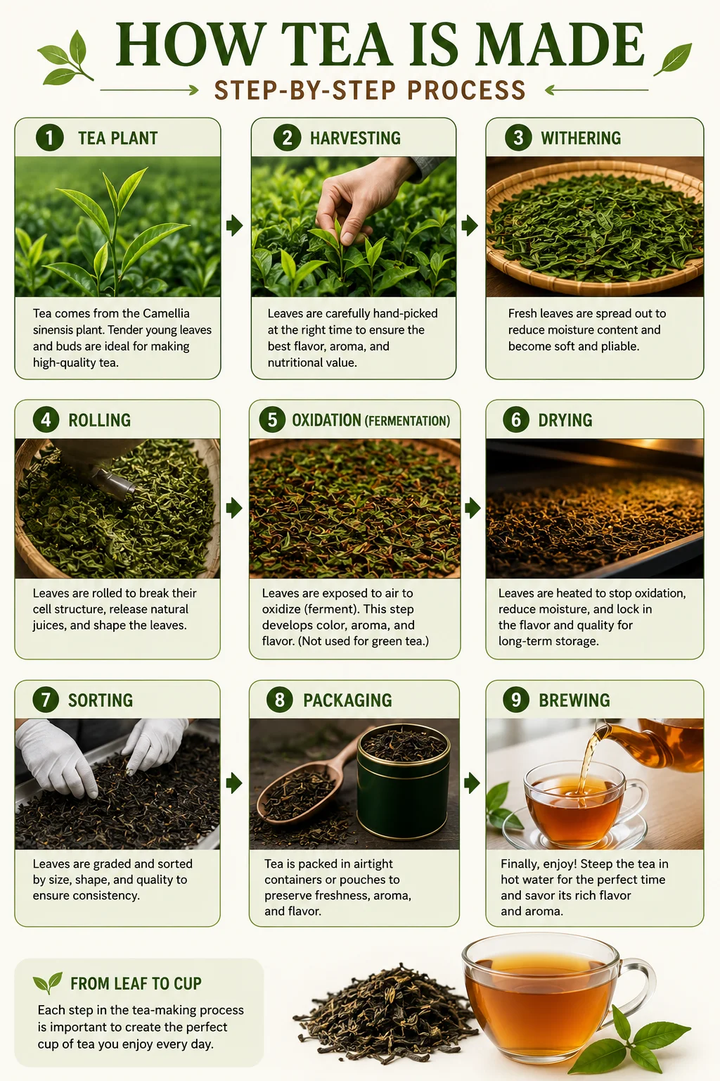 how tea is made