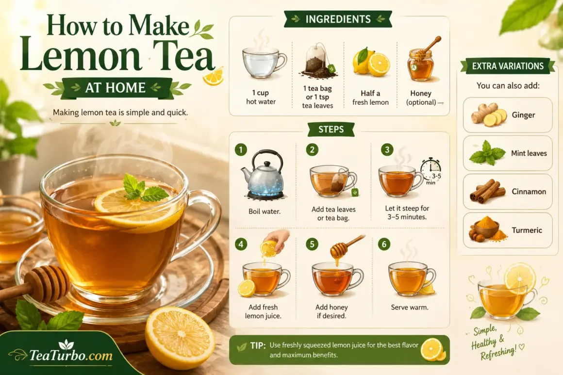 how to make lemon tea (1)