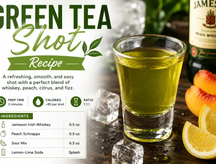 Green Tea Shot Recipe