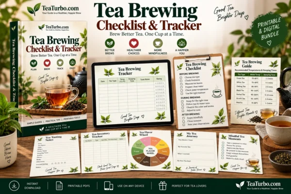 Tea Brewing Checklist & Tracker