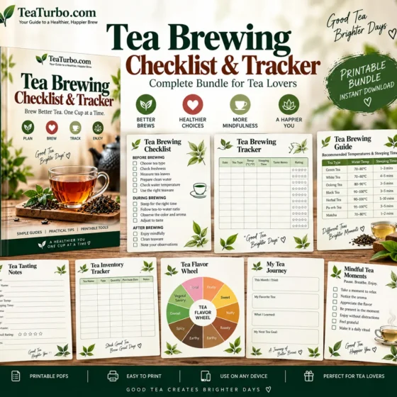 Tea Brewing Checklist & Tracker