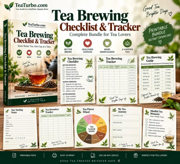 Tea Brewing Checklist & Tracker