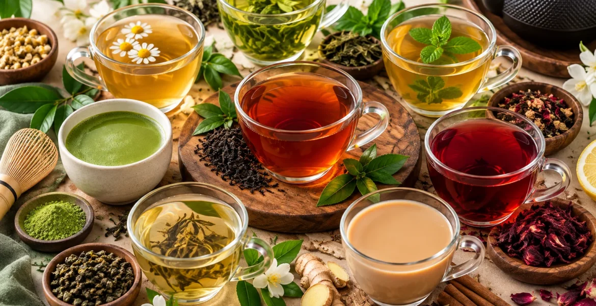 types of tea