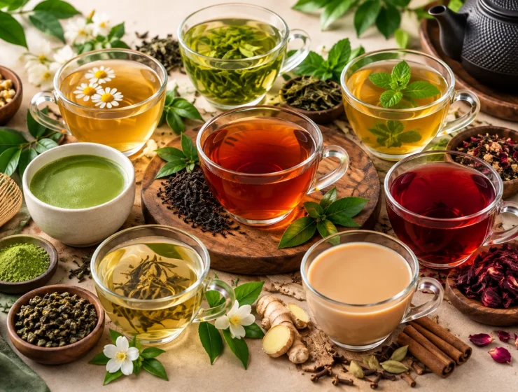 types of tea